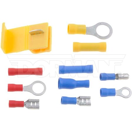 Motormite Terminal Assortmt Includes Butts Rings D, 85573 85573